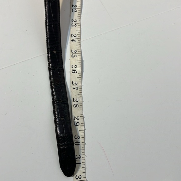 Brighton Women’s Black Belt Size Medium - Picture 9 of 11